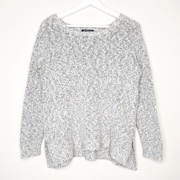 Buffalo David Bitton Grey Nubby Sweater Sz L - Picture 2 of 9